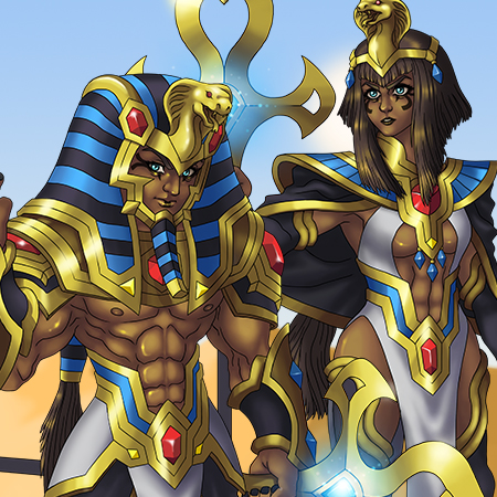 bloodstone the ancient curse - Xamã - Rise of Pharaohs