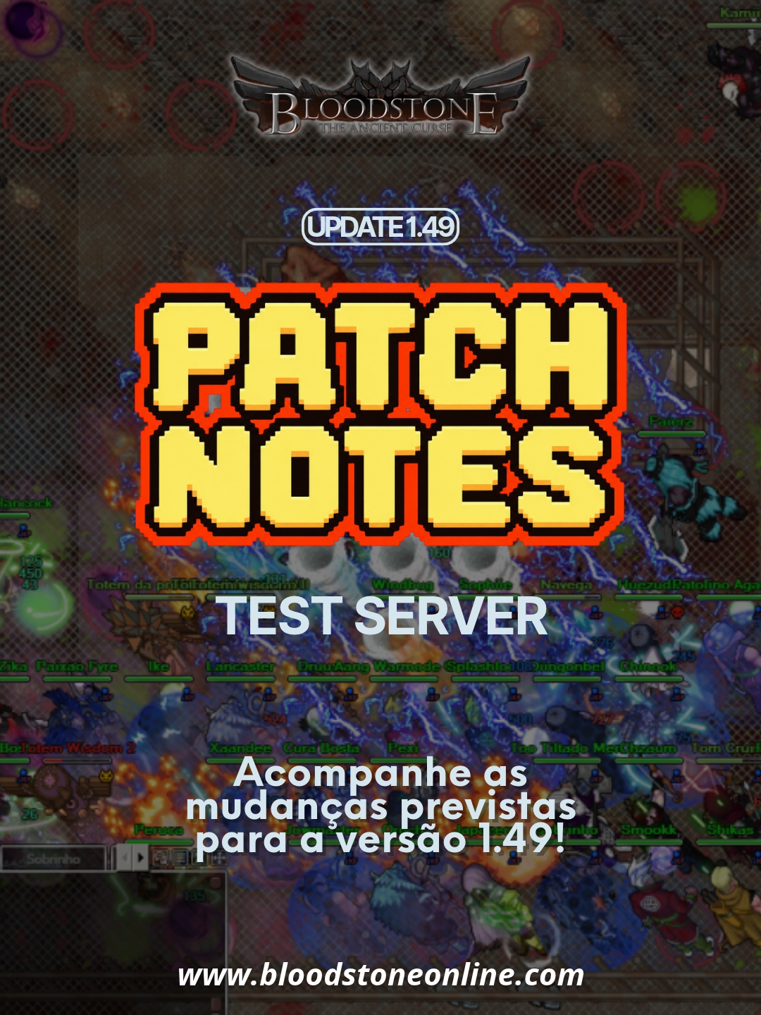 Test Server Patch Notes 1.49